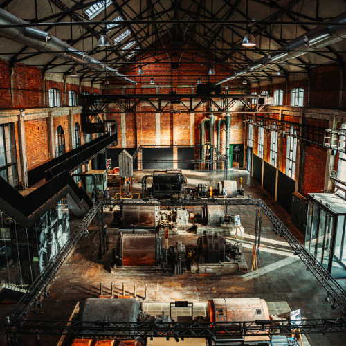 De compressorenzaal - overzicht